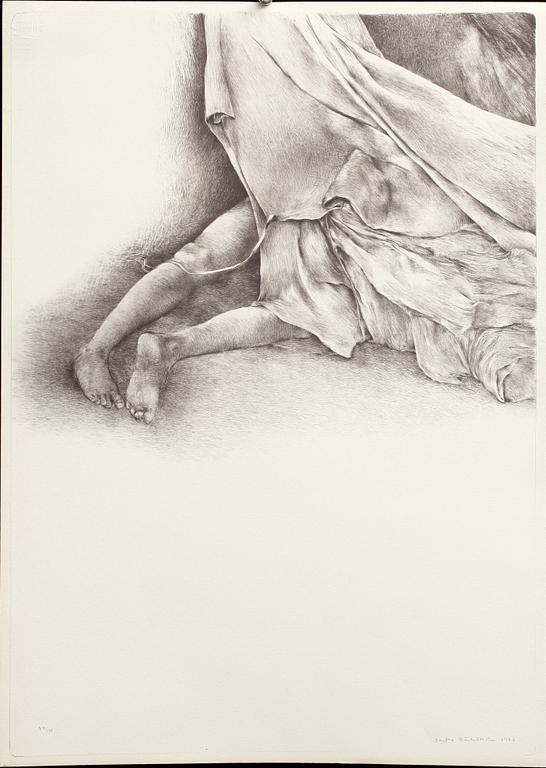 BARBRO BÄCKSTRÖM, litografi, sign, numr 44/125 samt dat 1977.