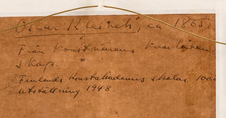 OSCAR KLEINEH, TOBAKSSTILLEBEN.