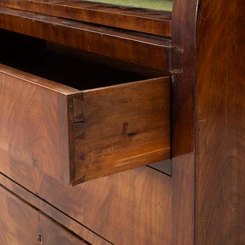 Roll-top desk, Empire, first half of the 19th century.