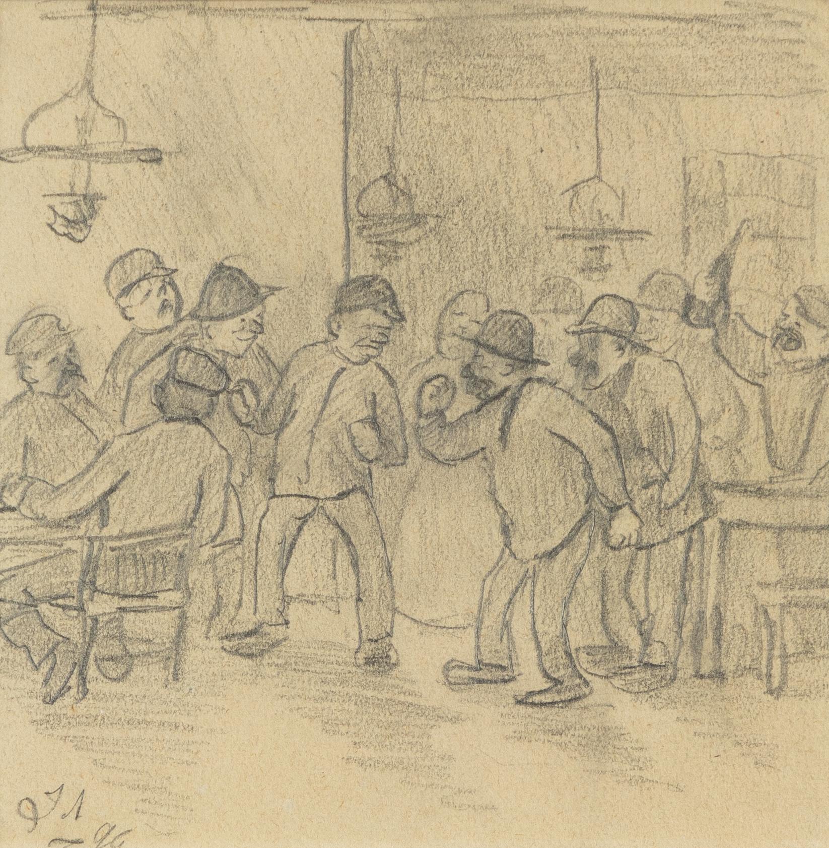 Ivar Arosenius, 'Gräl'.