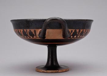 KYLIX, lergods, Grekland, troligen 400-200-tal f Kr.