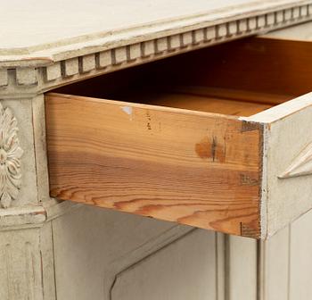 A Gustavian Style Cabinet, 19th Century.