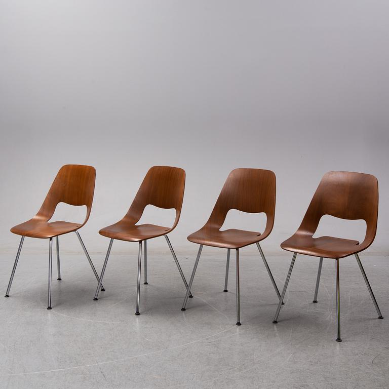 ALFREDO HÄBERLI, four 'Jill' chairs, Vitra, 2012.