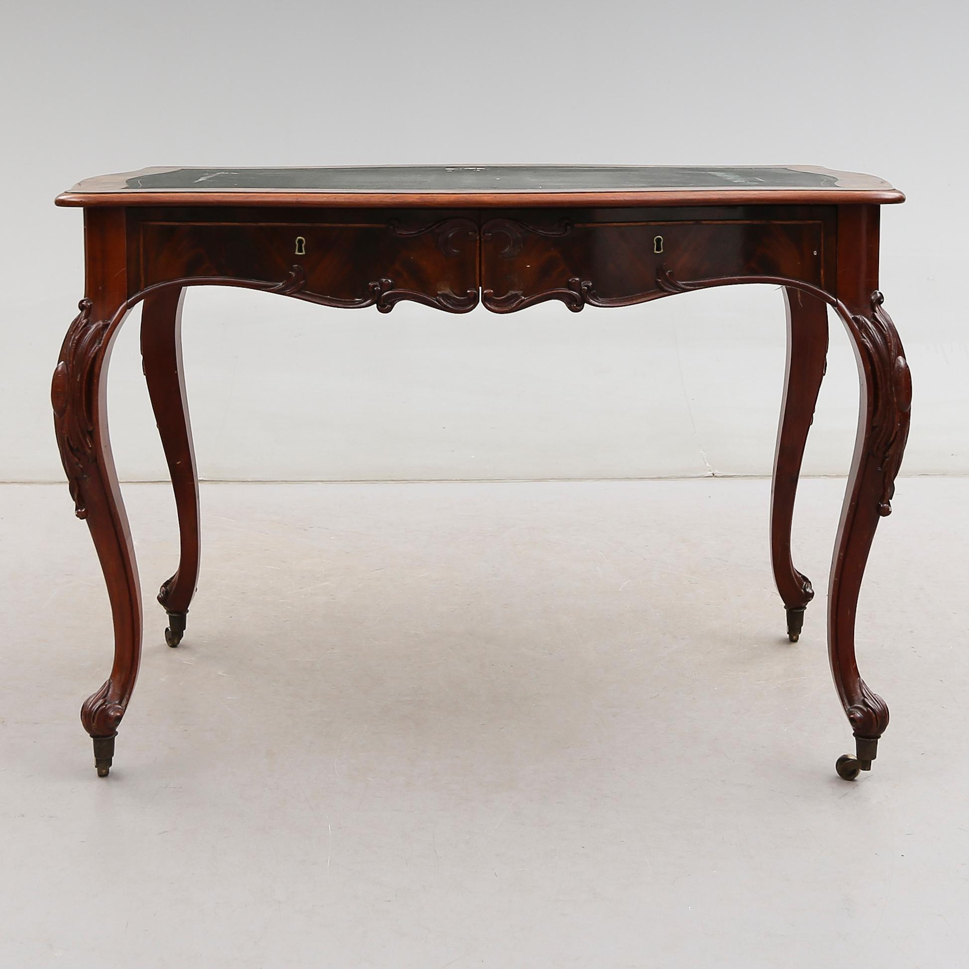 SKRIVBORD, 1800-talets andra hälft.