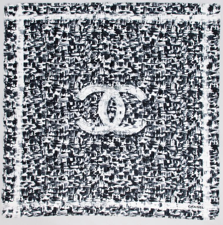 CHANEL, SIDENSCARFAR, 2 st.