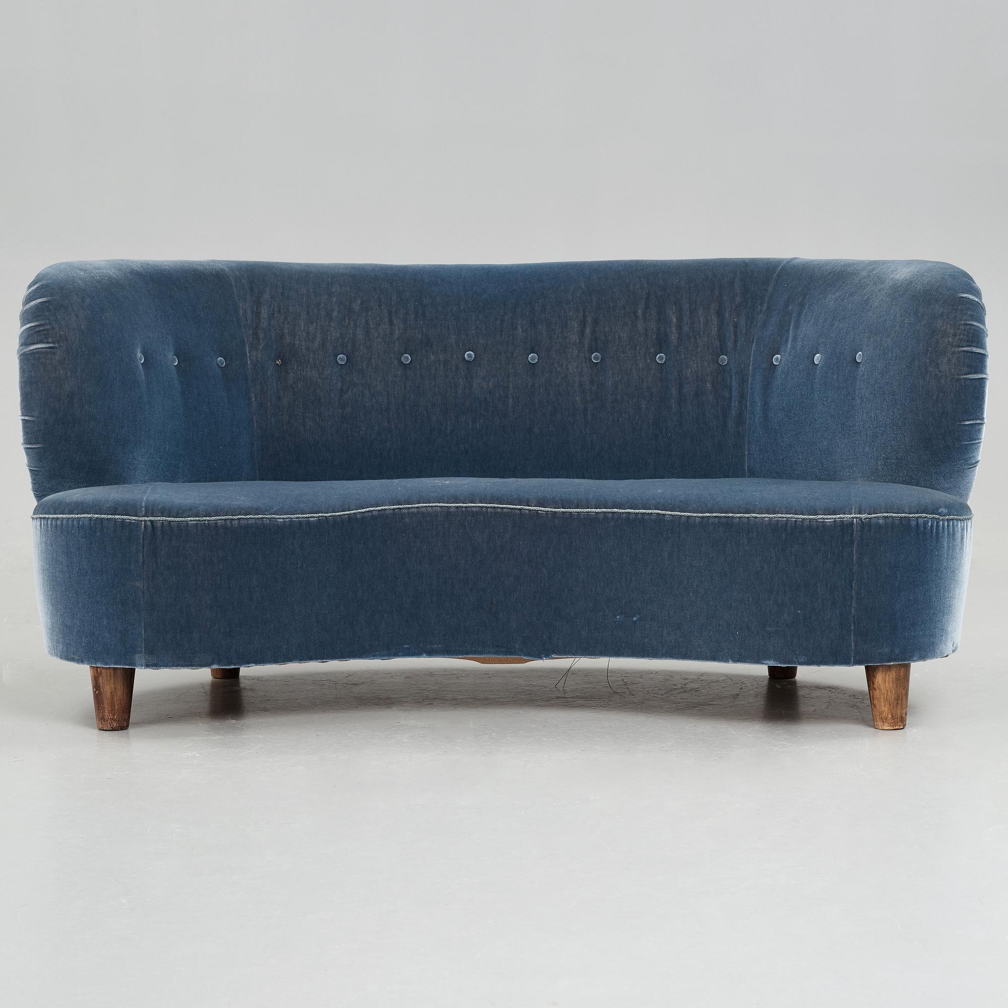 Otto Schulz, tillskriven, soffa, Swedish Modern, 1940-50-tal.