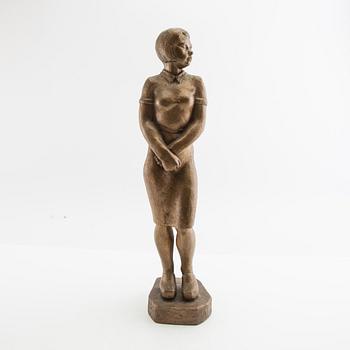 Bror Forslund, Sculpture Standing Woman.