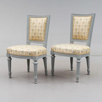 STOLAR, 1 par, gustavianska, 1700-talets slut.