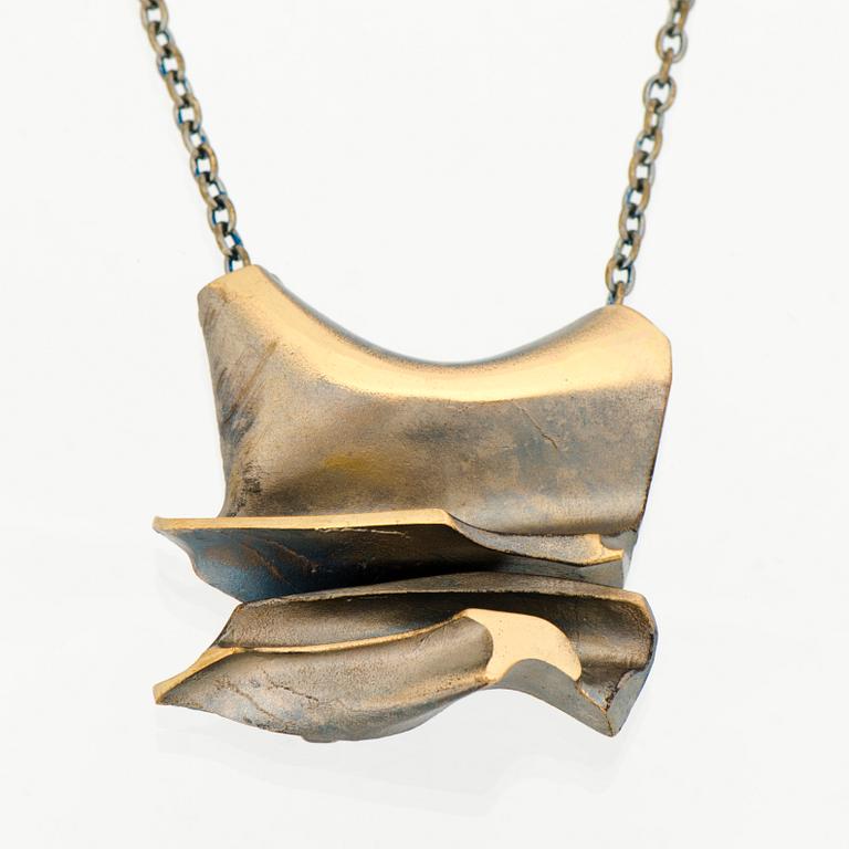 BJÖRN WECKSTRÖM, RIIPUS, RANNEKORU ja SORMUS, tulipronssia. Lapponia 1970-luku.