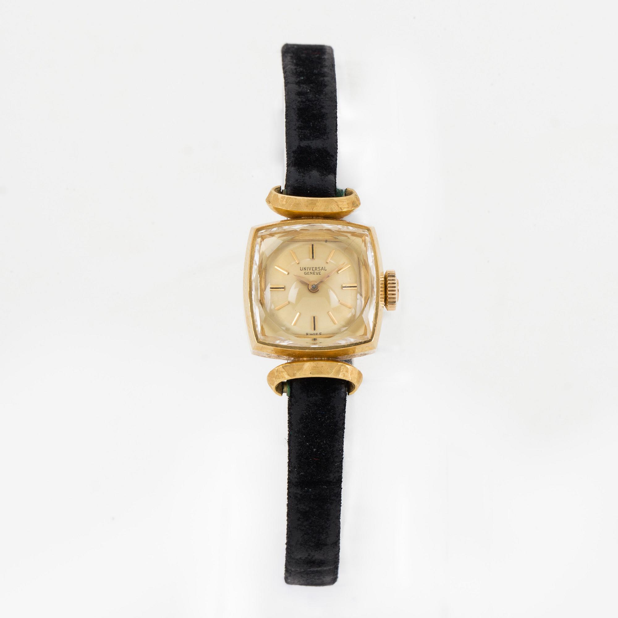 UNIVERSAL, wristwatch, 15 x 15 mm.