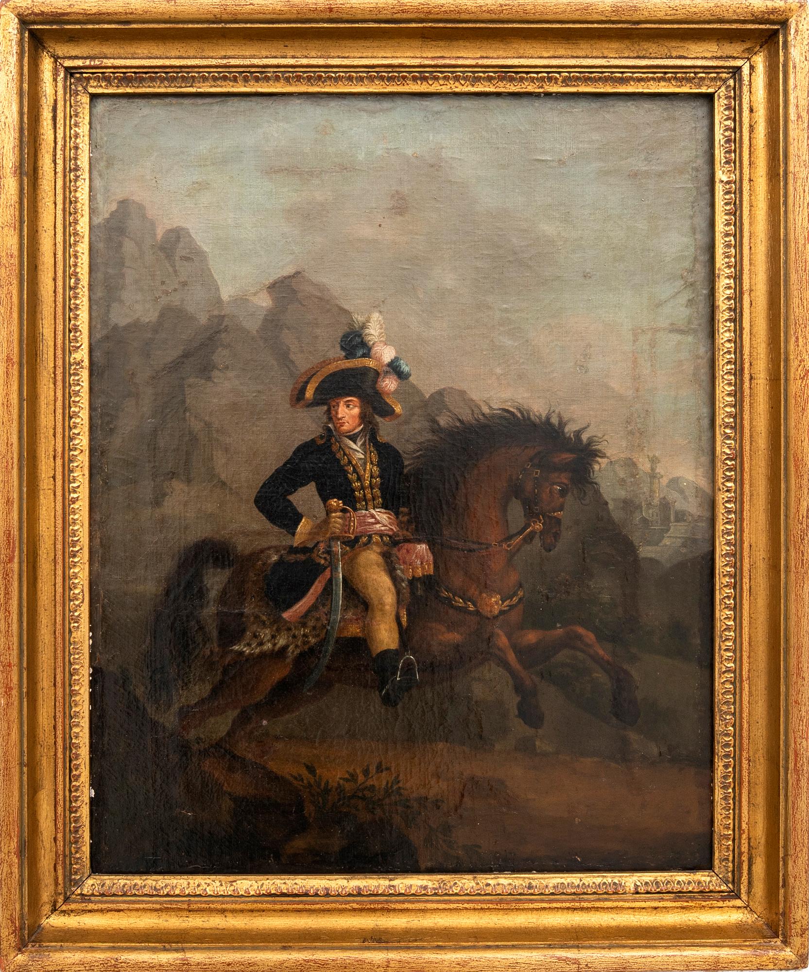 Okänd konstnär 1800-tal , oil on canvas.