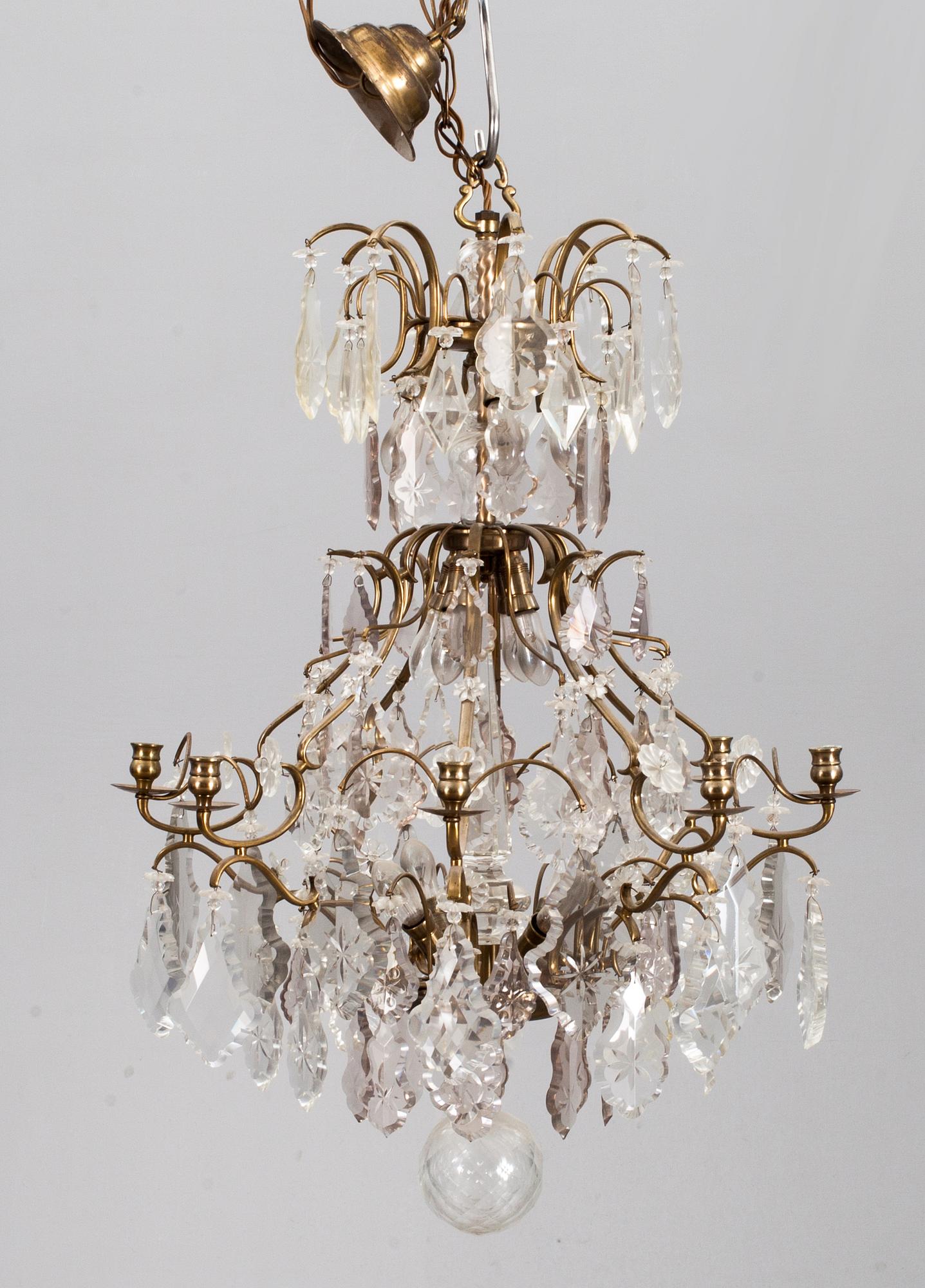 LJUSKRONA, rokokostil, 1900-talets början.