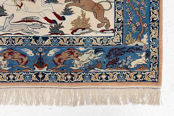 Matta, Old Isfahan, centra persien, ca 168 x 108 cm.