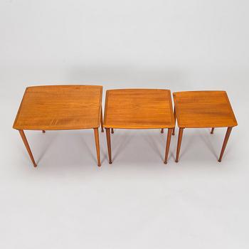 Satsbord, 3 delar, Danmark 1900-talets mitt.
