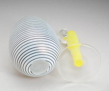 VASER, 2 st, glas, Bertil Vallien, Artist Collection, Kosta Boda.