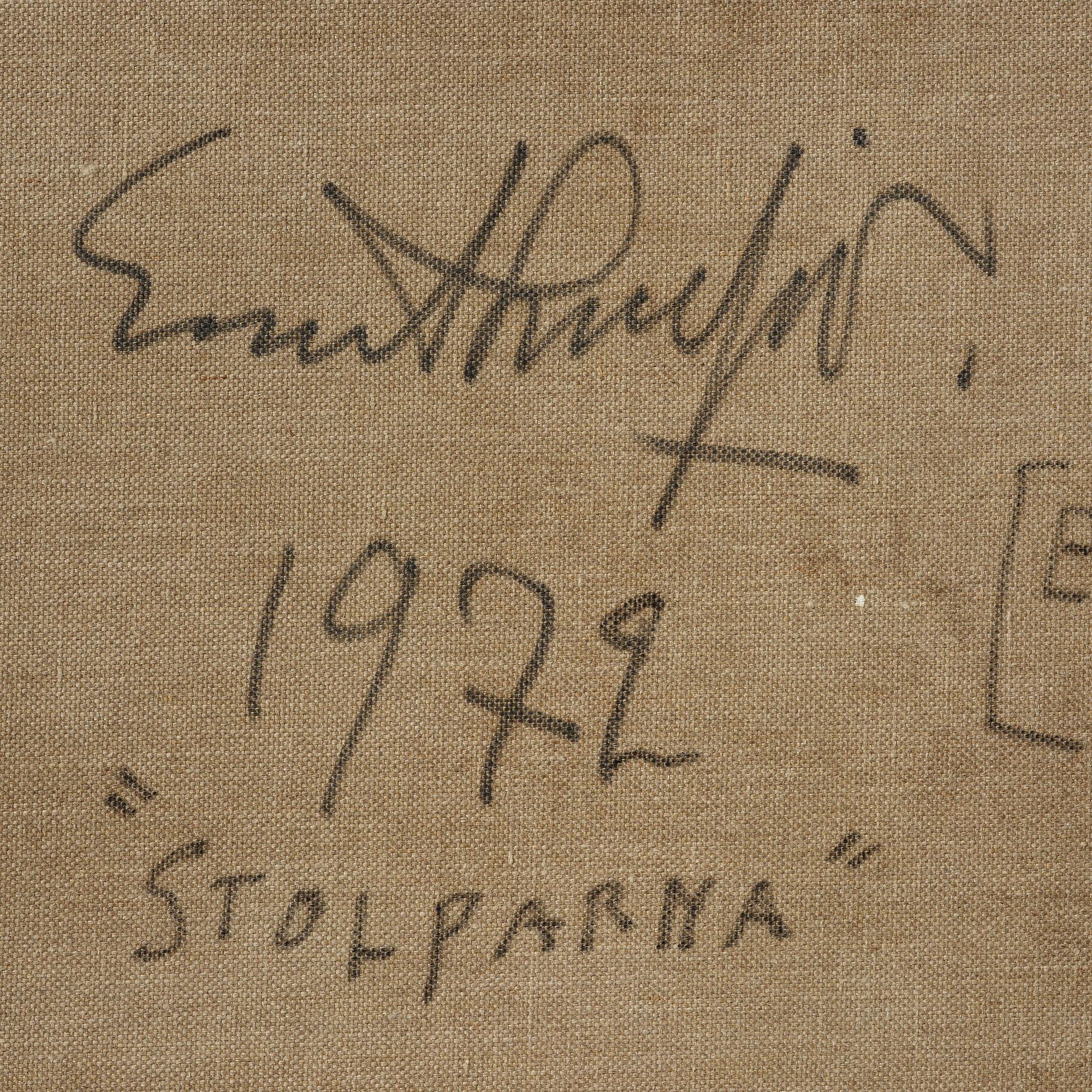 Evert Lundquist, "Stolparna".