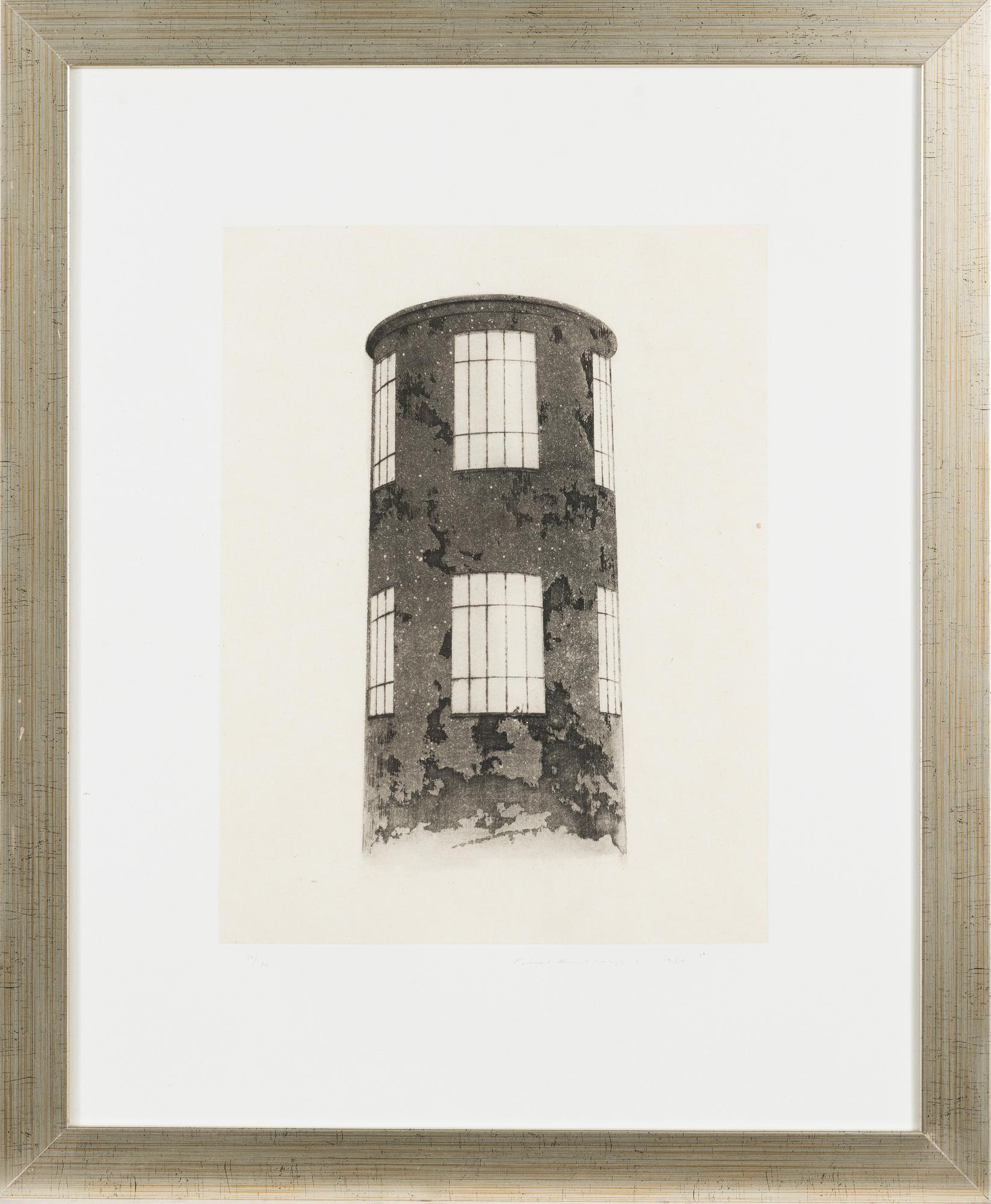 PENTTI LUMIKANGAS, aquatint, signed and dated 1980, numbered 32/90.