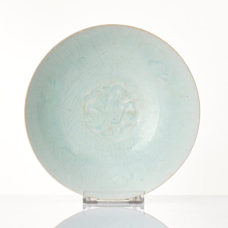 A Qingbai bowl, Song dynasty (960-1279).