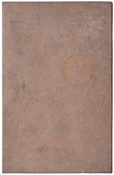 228. A Nordic Renaissance limestone table top, from Öland or Kalmar, dated 1625.