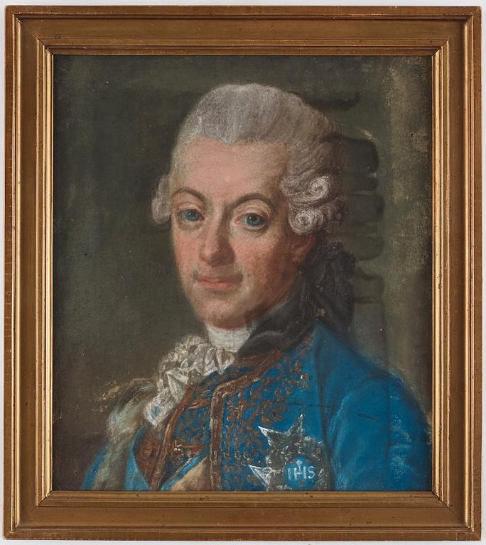 Lorens Pasch d y His studio, "King Gustav III” (1746-1792)".