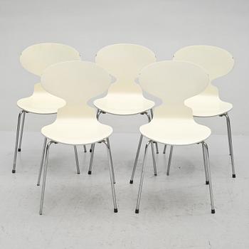 STOLAR, 5 st, "Myran", Arne Jacobsen, Fritz Hansen, 1978 och 1983.