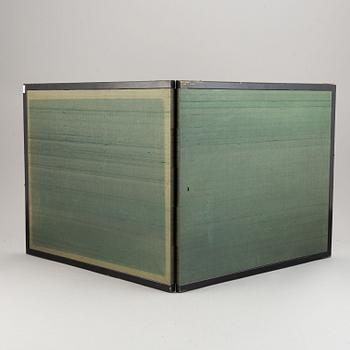 A Japanese two fold screen, 20th century.