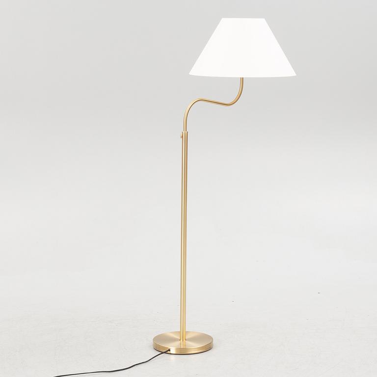 Josef Frank, a model 2368 brass floor lamp, Svenskt Tenn, Sweden, 21st Century.
