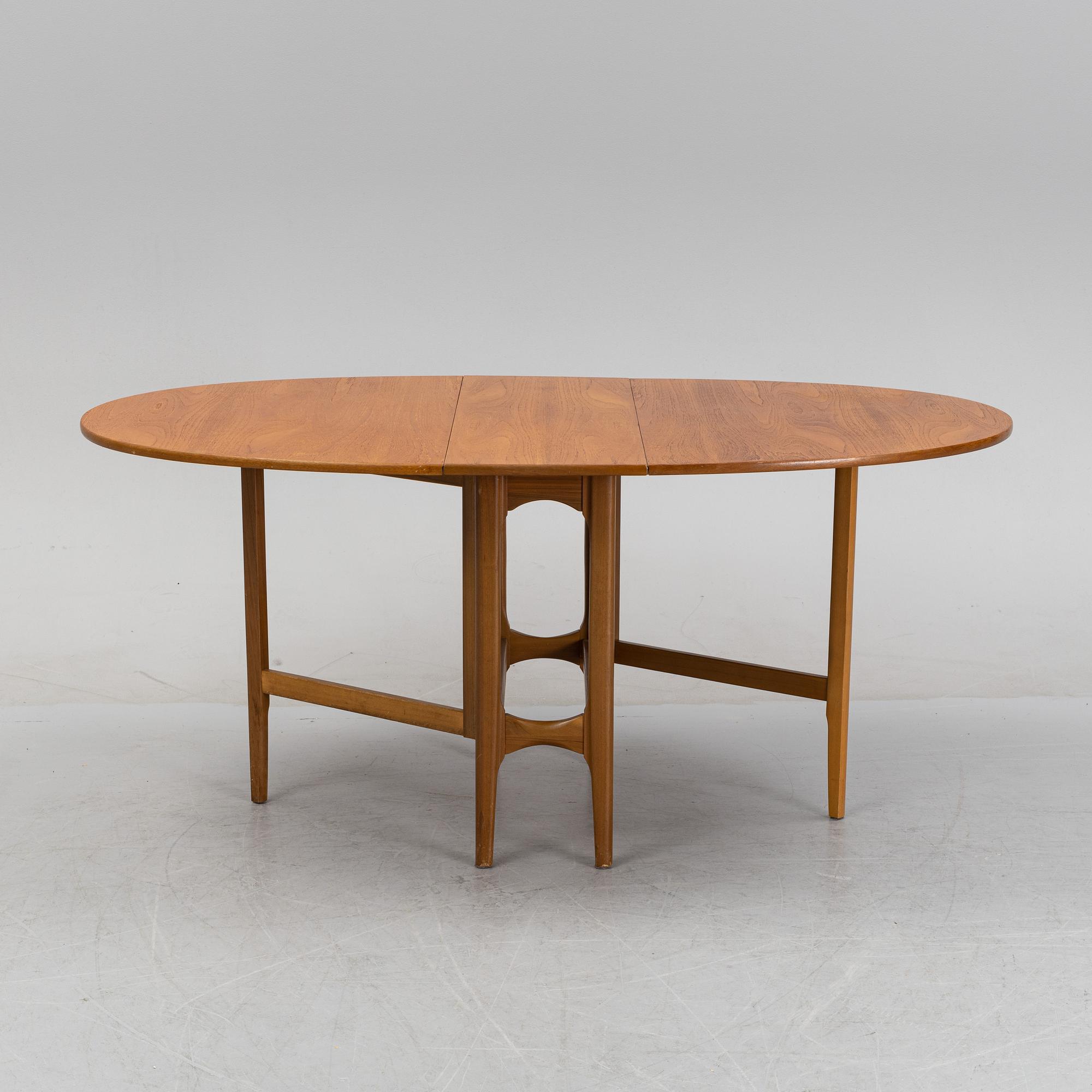 A gate leg table by Nathan furniture, 1960's /70's.
