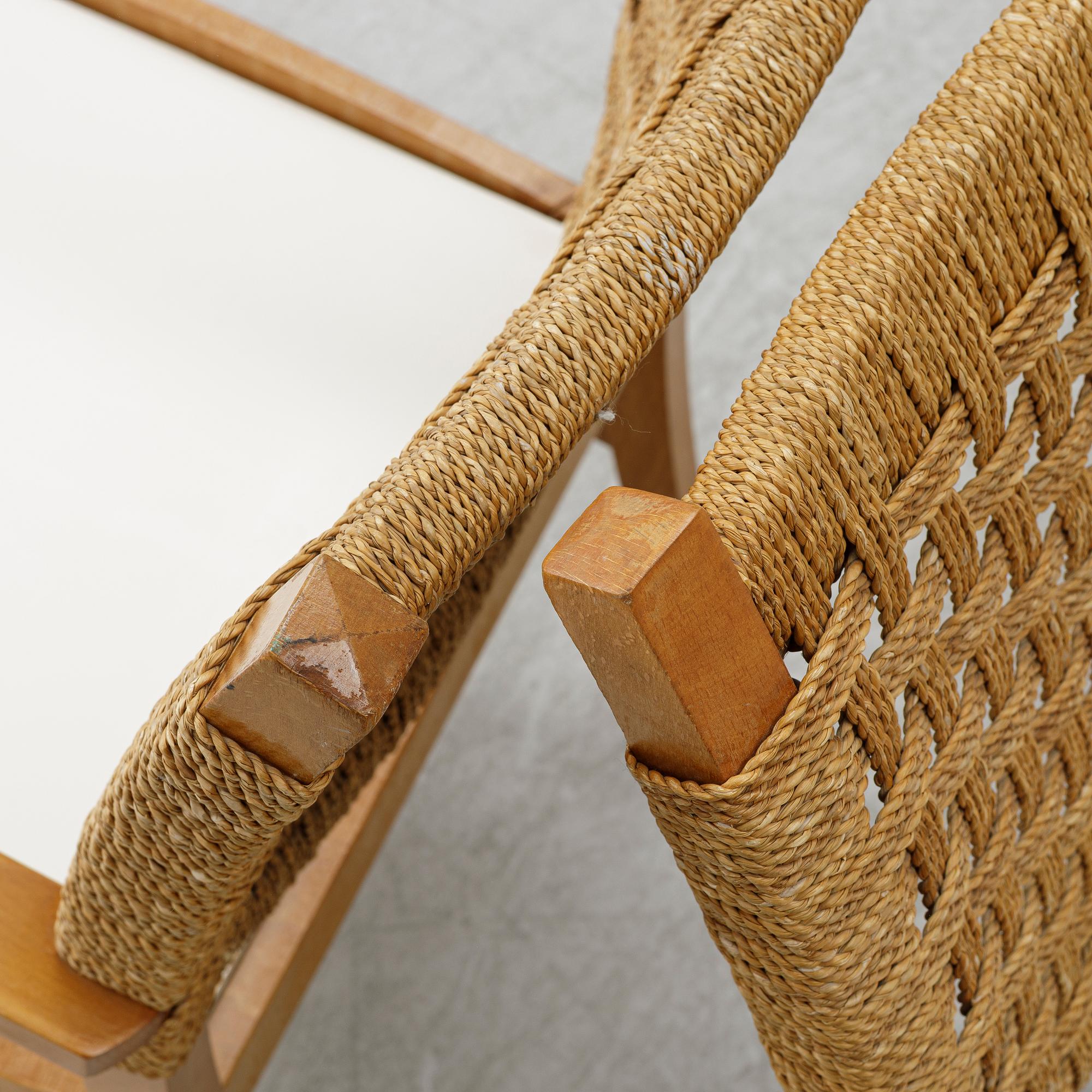 Axel Larsson, a pair of armchairs, presumably Bodafors, Sweden, 1930's.