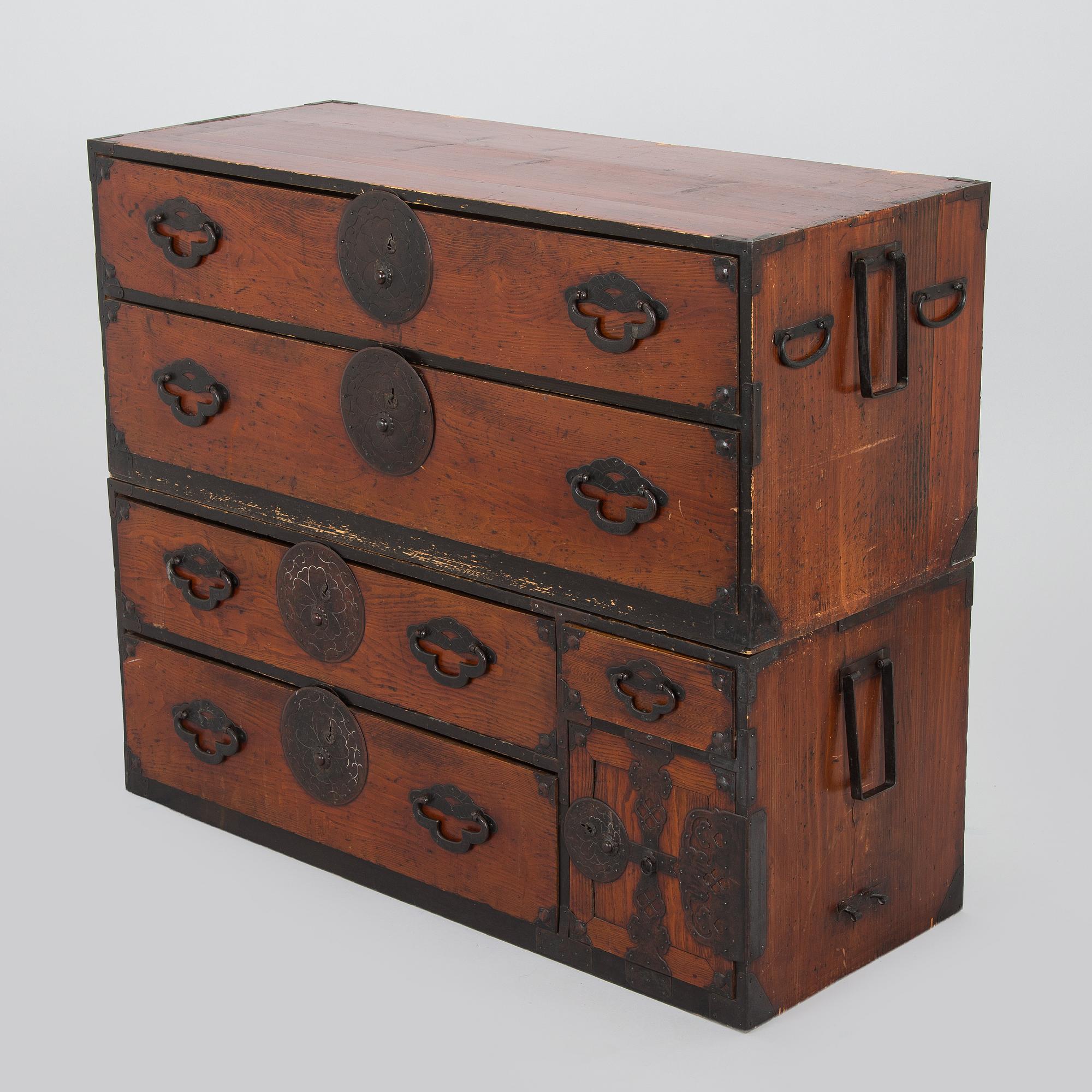 A Corean chest of drawers, mid-20th century.