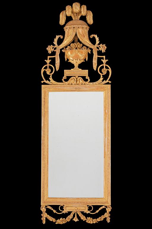 A Danish late 18th century mirror.