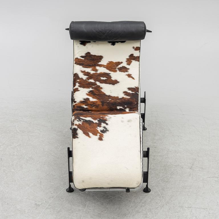 Le Corbusier (Charles-Édouard Jeanneret), Charlotte Perriand, a 'LC4' reclining chair, Cassina, Italy.