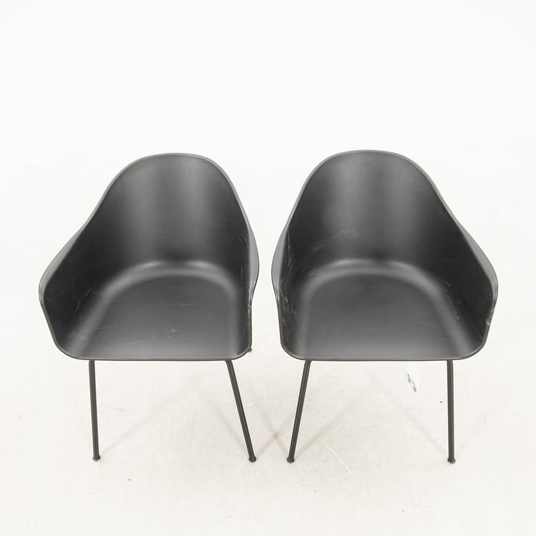 Norm Architects armchairs 8 pcs and chairs 2 pcs "Harbour dining chair" for Audo Copenhagen 2020s.