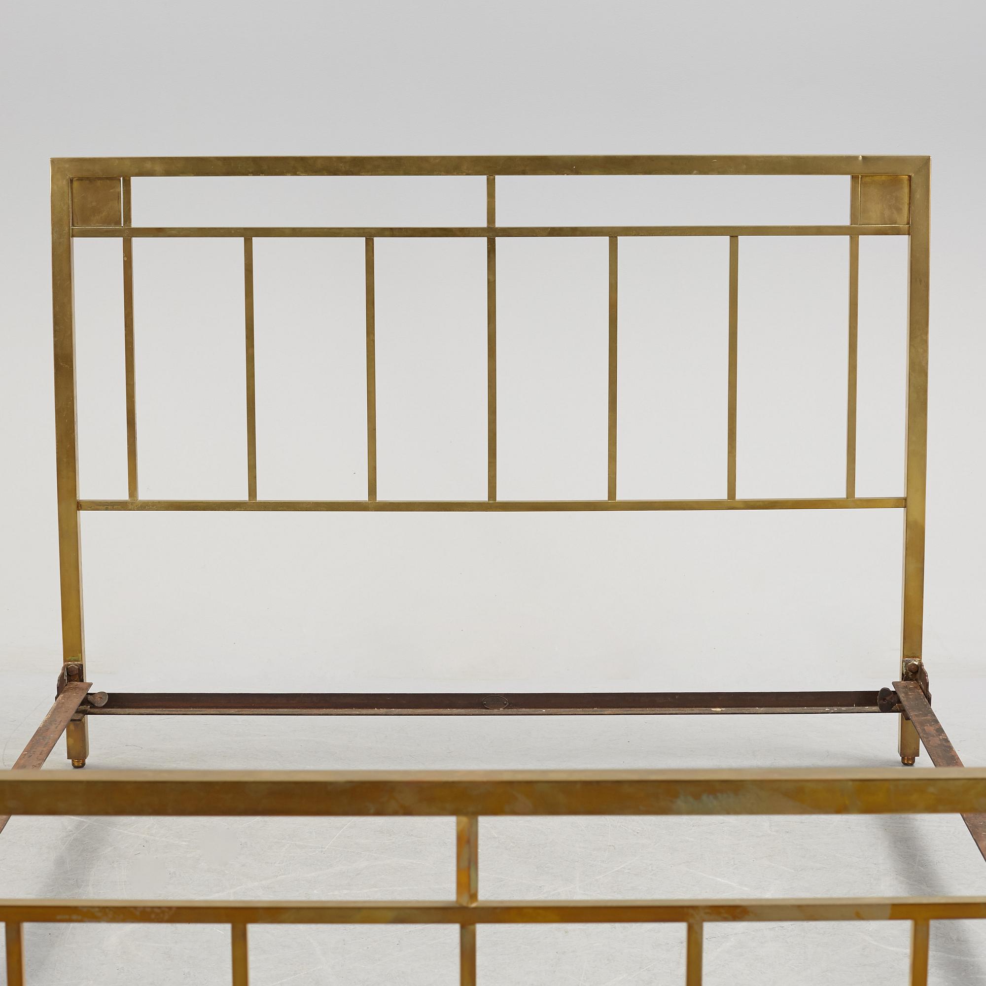 SÄNGGAVEL, 4 delar, art déco-stil, Frankrike, 1900-tal.