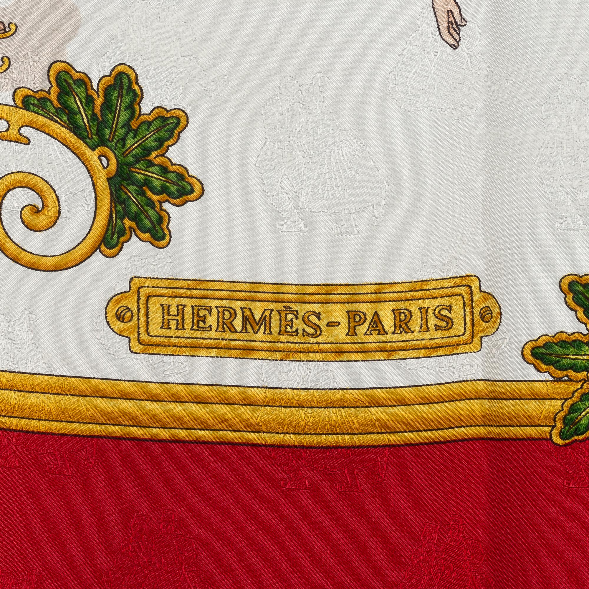 Hermès, scarf, "Joies d'Hiver".
