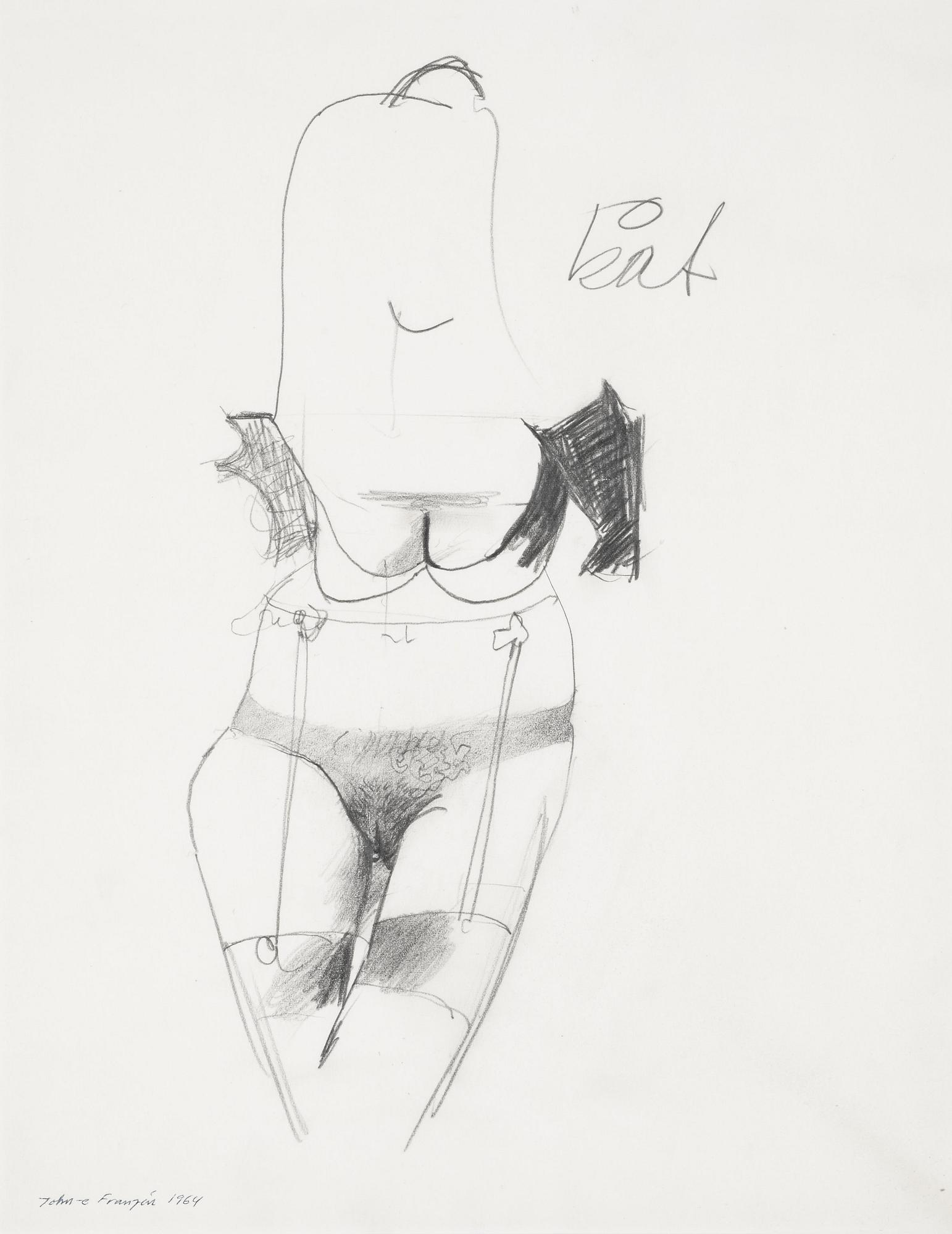 John-E Franzén, Studie till "Ulrika".