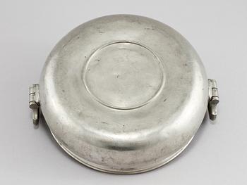 GRÖTSKÅL, tenn, Johannes Strössberg, Vimmerby, 1828.