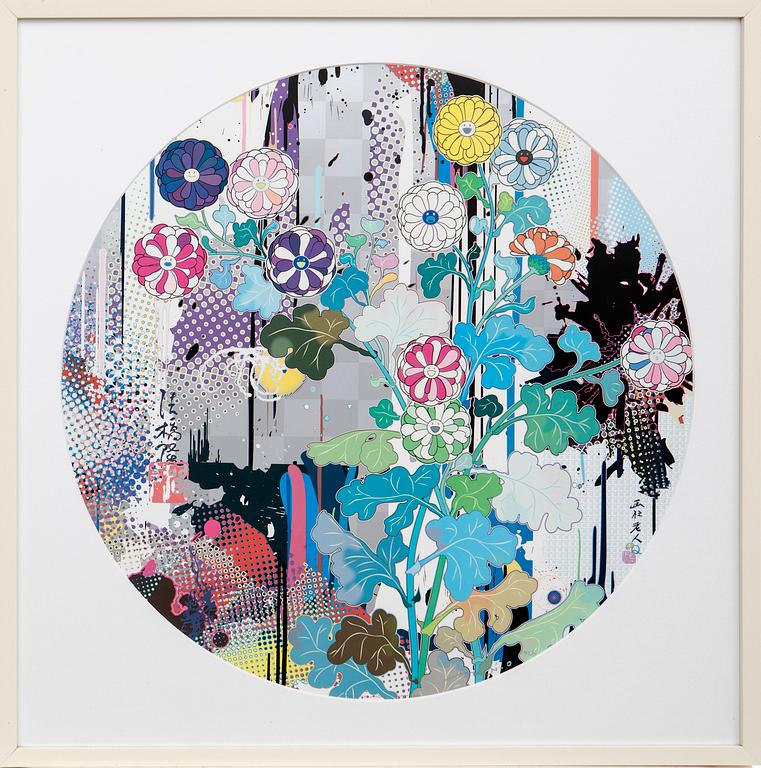 Takashi Murakami, "Kansei: Abstraction", 2010.