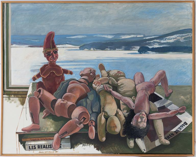 Jörgen Zetterquist, "Dockor i ateljéfönstret".