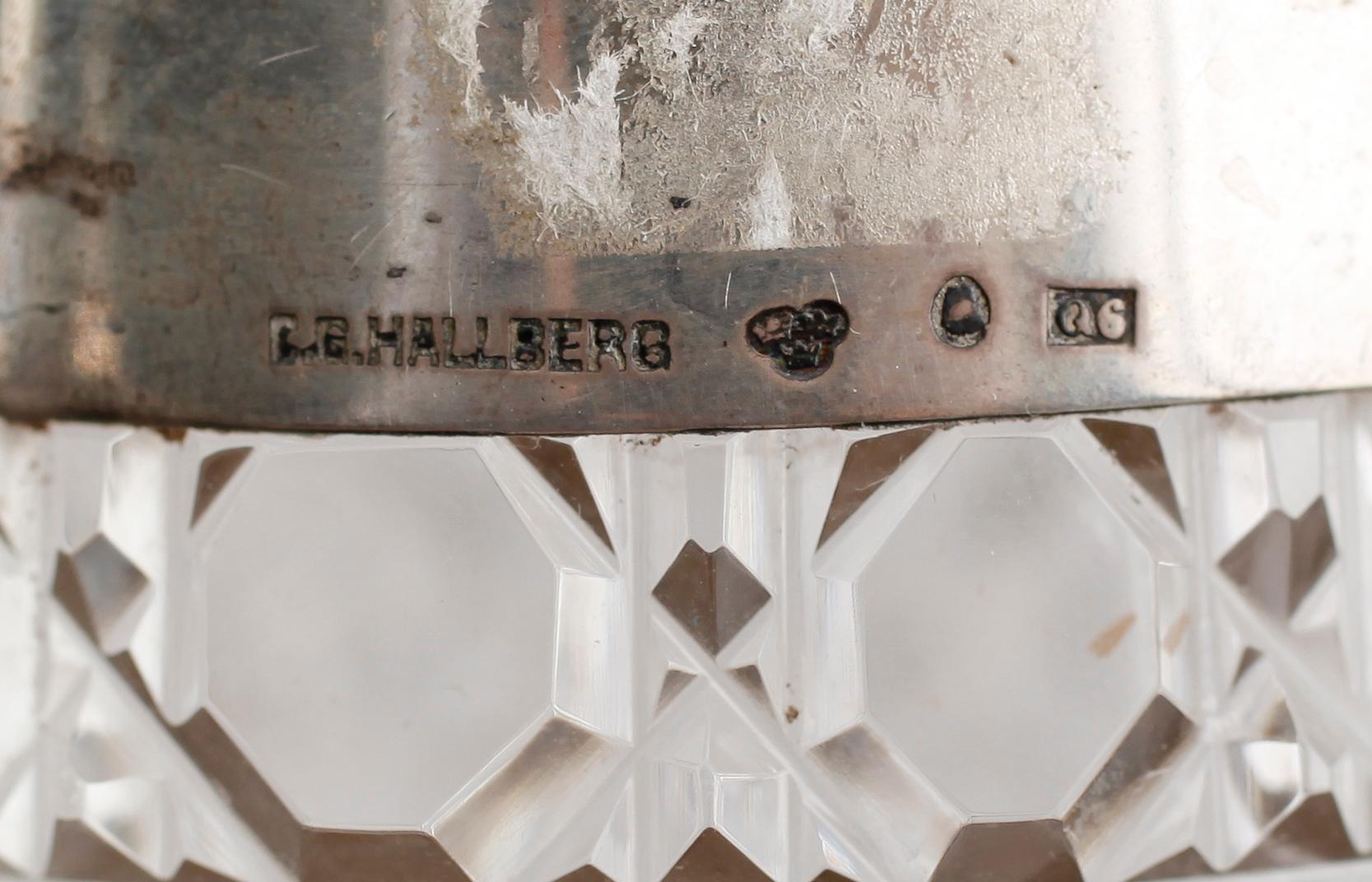 VINKANNA, silver, CG Hallberg, Stockholm 1894.