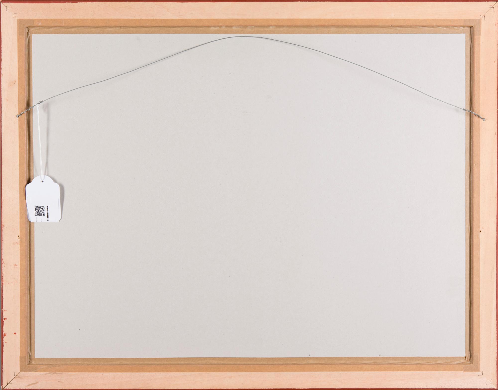 NANDOR MIKOLA, akvarell, signerad och daterad 1956 Ilmajoki.