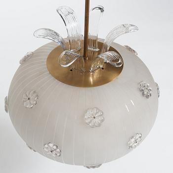 Harald Notini, a ceiling lamp, model "11556", Arvid Böhlmarks Lampfabrik, 1940s.