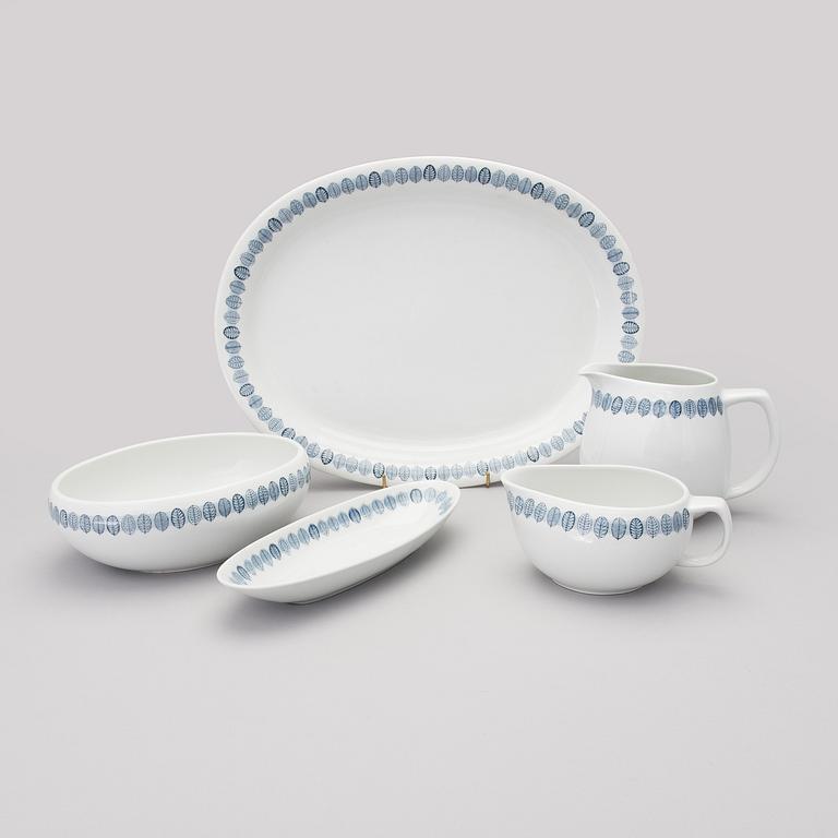 RAIJA UOSIKKINEN, SERVIS, 33 delar, "Linnea", Arabia 1954-64.