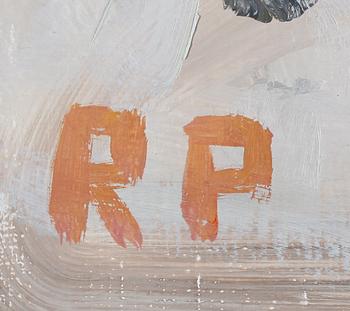 RAGNAR PERSON, olja på pannå, monogramsignerad.