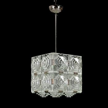 TAKLAMPA, 1960/70-tal. Höjd 60 cm.