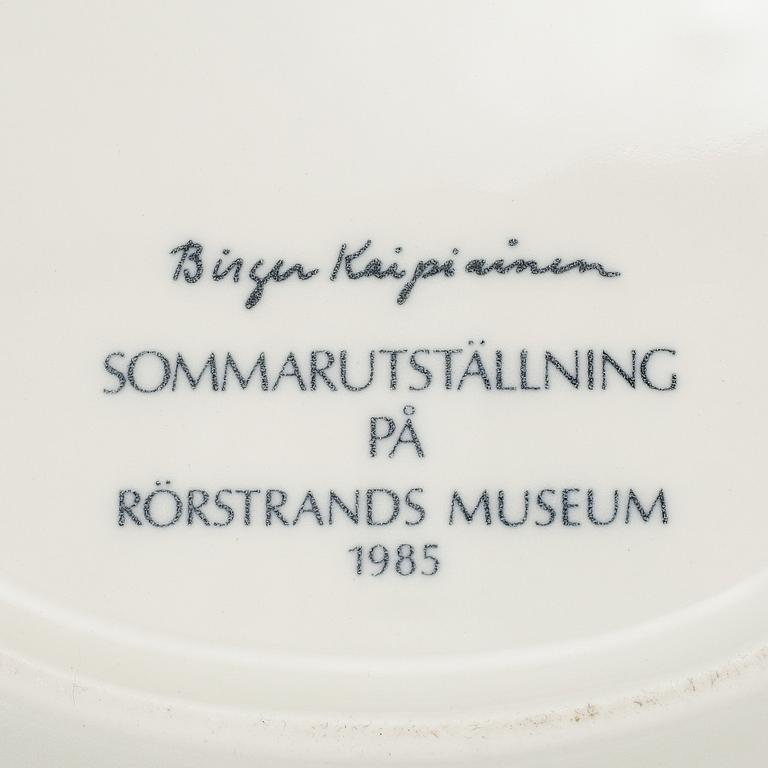 BIRGER KAIPIAINEN, fat, Rörstrand 1985.