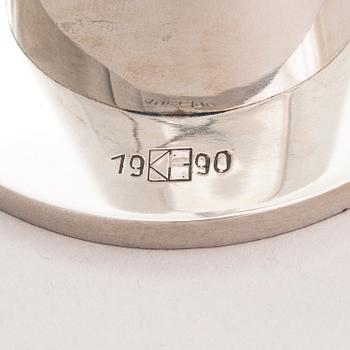 KARI HUHTAMO, sculpture, steel, signed and dated 1990, numbered 2/5.