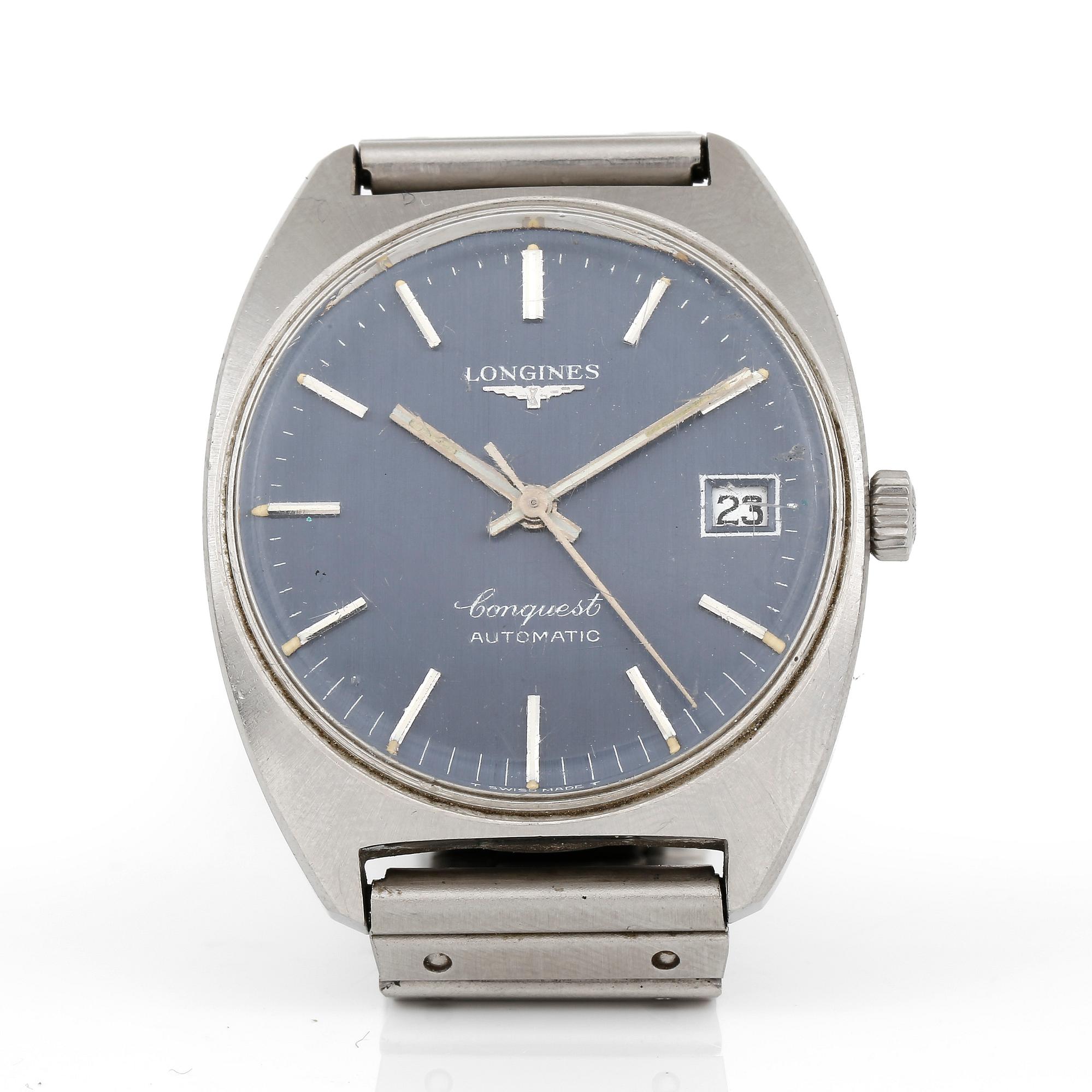 ARMBANDSUR, Longines Bonquest Automatic.
