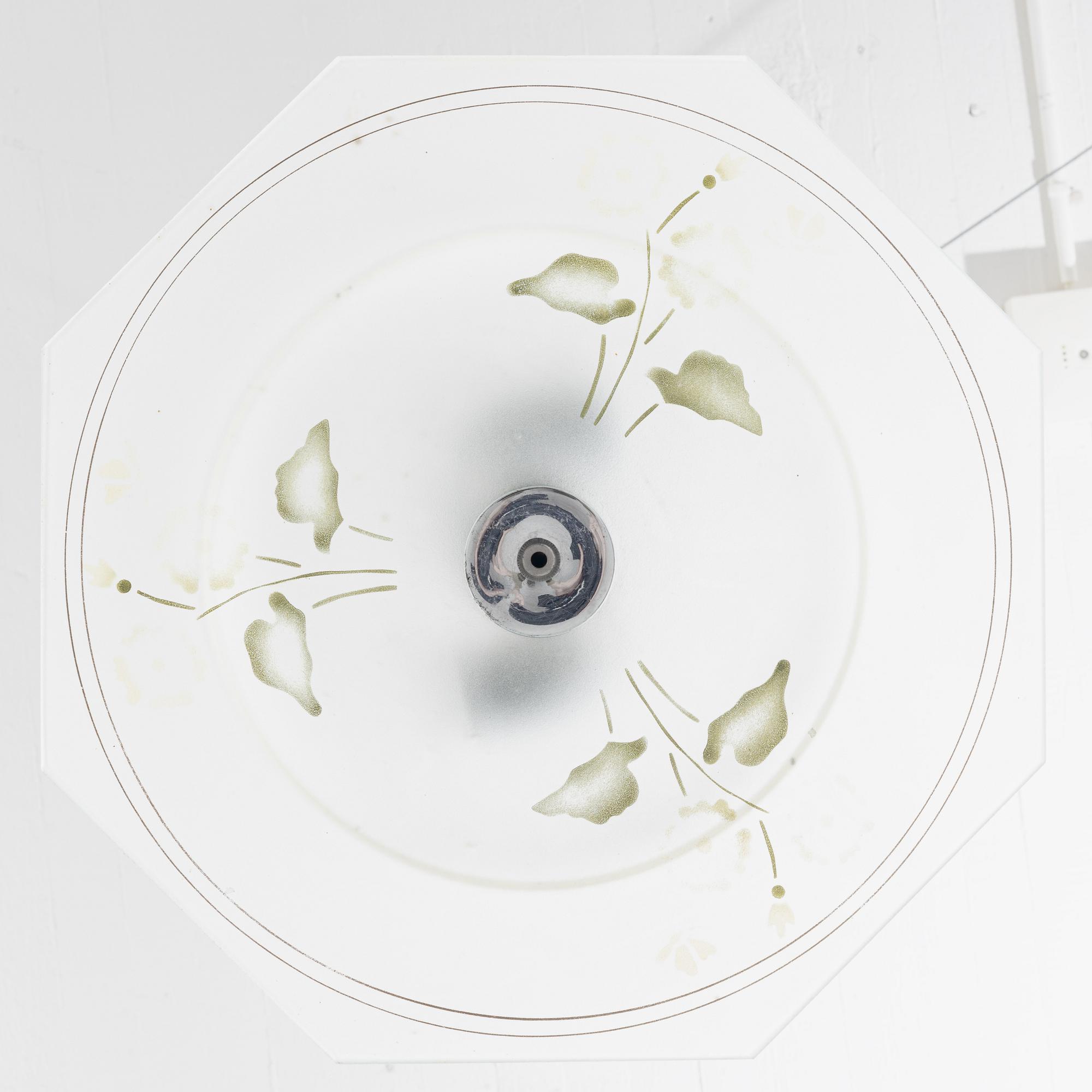 A ceiling light, 1930's.