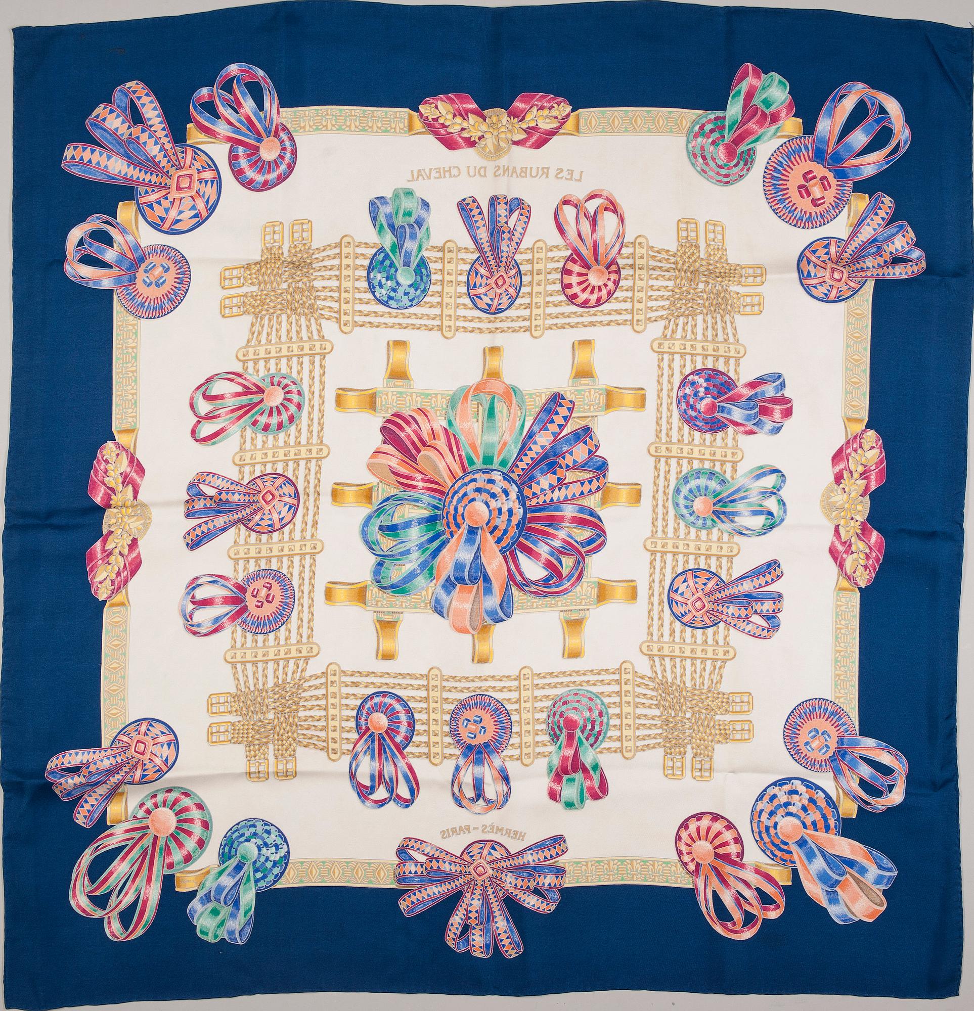 SCARF, "Les Rubans du Cheval", Hermès.